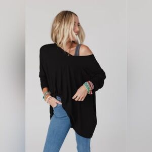 Three Bird Nest Black Top